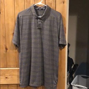 Men’s Nike Dri-Fit Golf Polo Size Large New grey